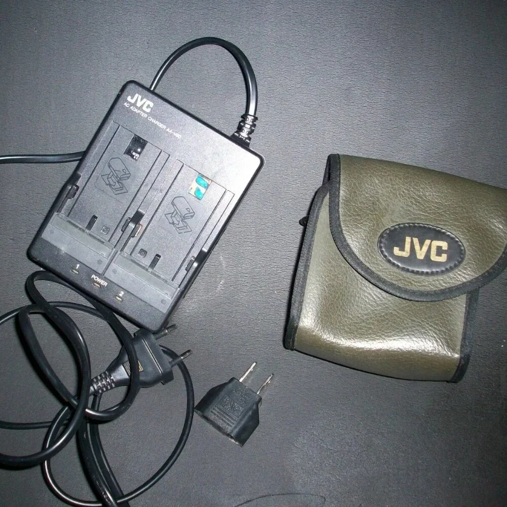 JVC Adapter Charger AA-V80EG Dual Voltage OEM Genuine Fits Battery (BN-V856U)